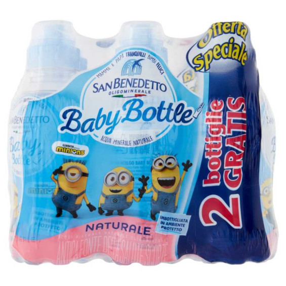 San Benedetto Baby Bottle Acqua Minerale Naturale Cl.25