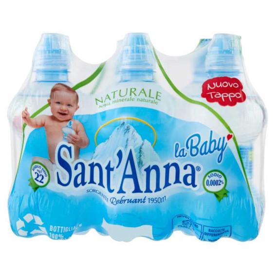 Sant'Anna Acqua Naturale Baby Cl.25