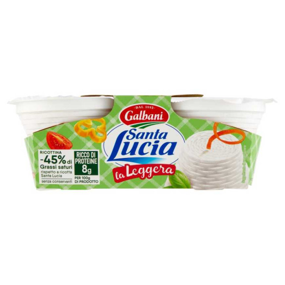 Santa Lucia Ricotta Light Gr.90 X Pz.2