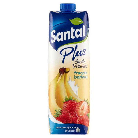 Santal Plus Fragola e Banana Limpidi Lt.1