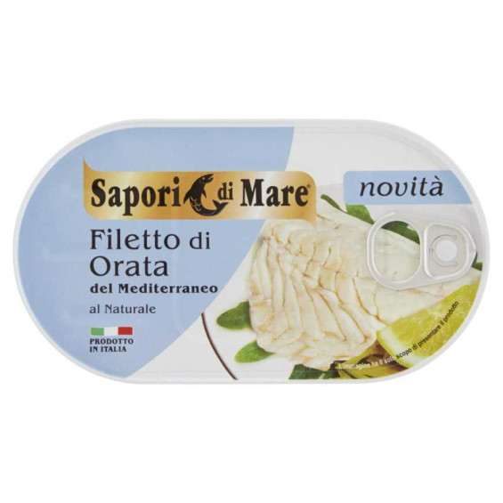 Sapori di Mare Filetto di Orata Naturale Gr.145