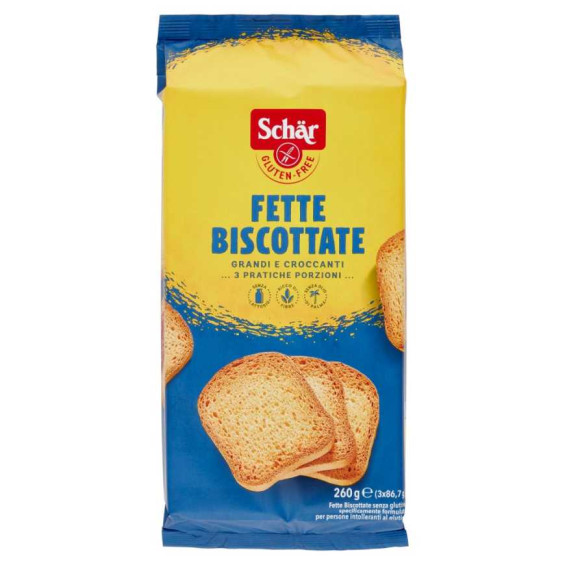 Schar Fette Biscottate senza Glutine Gr.260