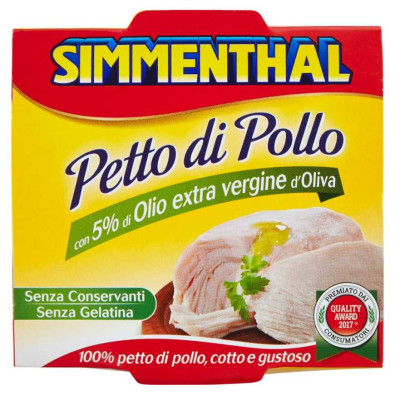 Simmenthal Petto di Pollo con Olio Gr.133