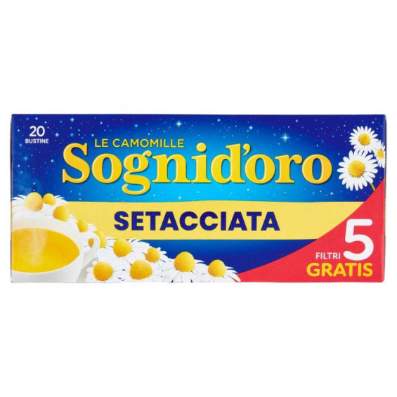 Sogni D'Oro Camomilla Setacciata 20 Filtri