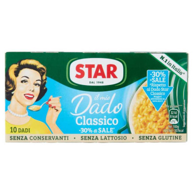 Star Dado Classico Basso Sale X10