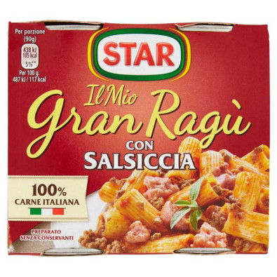 Star Granragu' Salsiccia Gr.180 X Pz.2