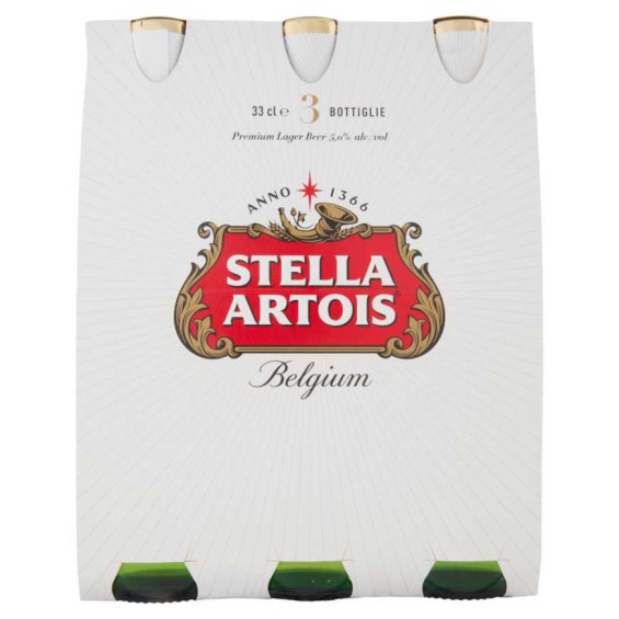 Stella Artois Birra Cl.33X3 Vol.5°