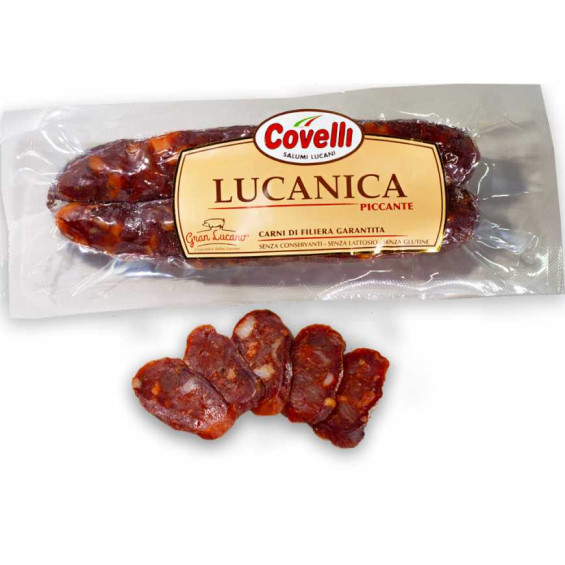 Covelli Lucania Piccante Sottovuoto Gr.300 Pz.12