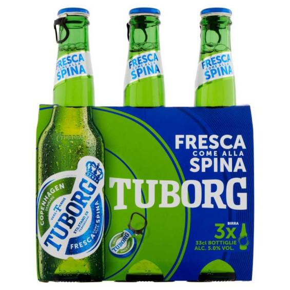 Tuborg Birra Cl.33X3 Vol.5°