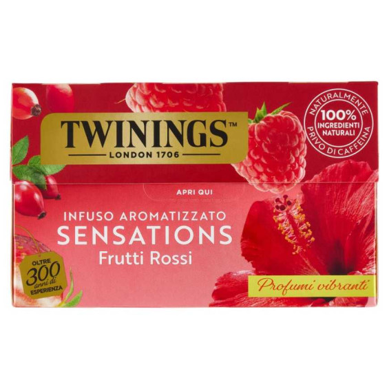 Twinings Infuso Frutti Rossi 20 Filtri