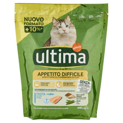 Ultima Cat Crocchette Appetito Difficile Gr.440