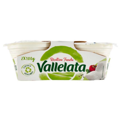 Vallelata Ricottine Gr.100 Pz.2