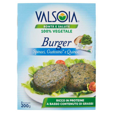 Valsoia Burger Spinaci Gr.100X2