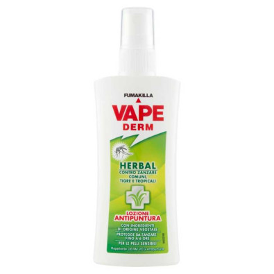 Vape Derm Herbal Lozione Antipuntura Ml.100